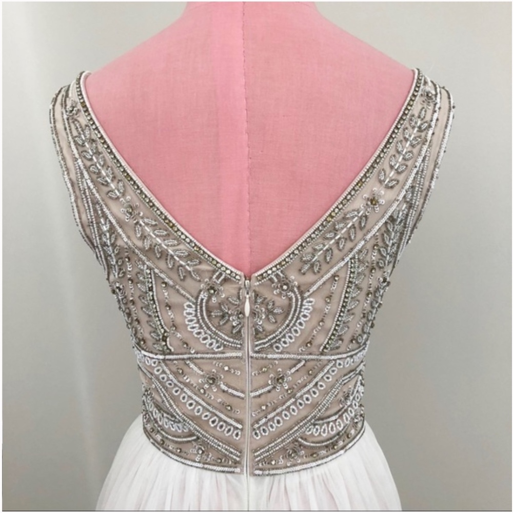 Anthropologie BHLDN White Sterling Dress NWOT - Picture 6 of 8